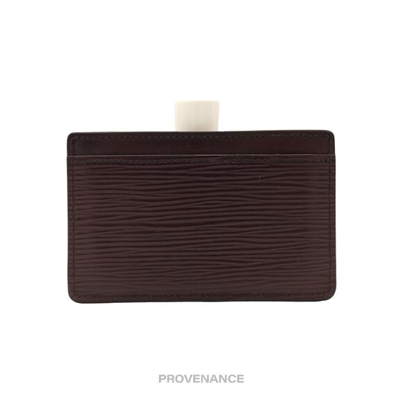 🔴 Louis Vuitton Card Holder - Moka Epi Leather - Picture 2 of 8